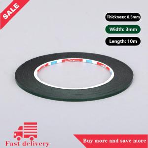 [COD] 2PCS 2 3 4mm 10meters Double Sided Sticky Foam Tape Adhesive LCD Screen Frameless For TV Borderless Curved Display Sealing Fix