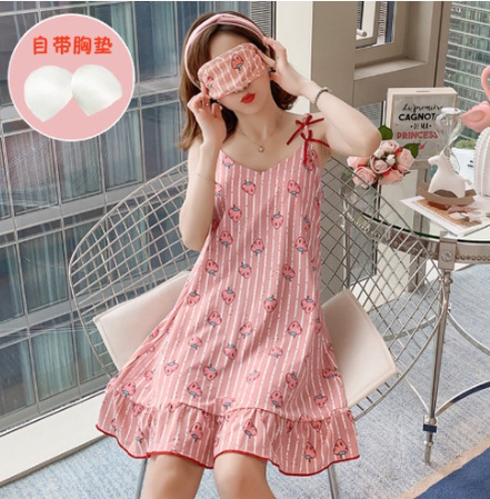 Váy ngủ công chúa dài tay phối ren nơ phong cách ngọt ngào Hàn Quốc - Đầm  ngủ | ThờiTrangNữ.vn