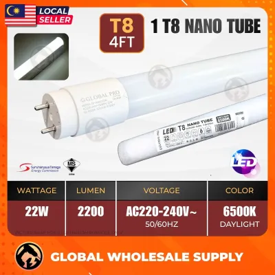 SIRIM 1PC T8 LED Tube Lampu Kalimantang Ceiling Light Wall Light LED Light Tube Lampu Siling Ruang Tamu Light