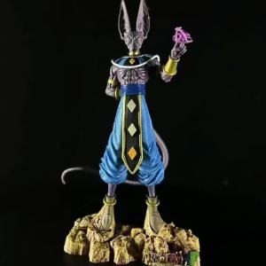 AU Beerus [ Large Size 30CM]  Beerus   God of Destruction   Standing hand-held office figurine model
