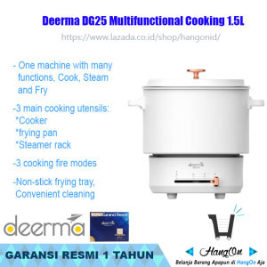 Deerma DG25 Electric Cooker Panci 1 Set Alat Masak dan Kompor Induksi