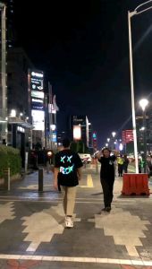 fvck-id Reflective Oversize Joker T-shirt 20s Japan Cotton
