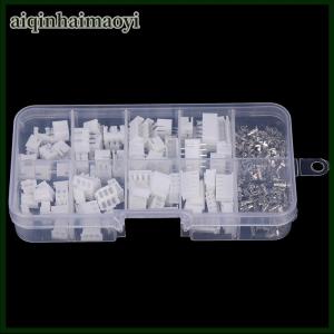 aiqinhaimaoyi 230pcs box XH 2.54 2p 3p 4p 5pin 2.54mm Pitch Terminal Kit JST Connector