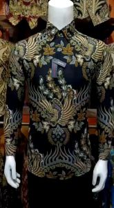 kemeja batik pria lengan panjang slimfit modern - atasan baju batik pria dewasa lengan panjang slimfit modern premium terbaru