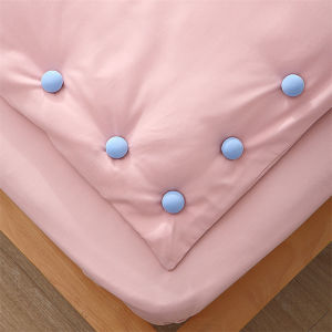 Dream Hunter 8Pcs Household Simple Pure Color Non-Slip Mushroom Shape Quilt Clip New Mini Bed Sheet Holder Grippe