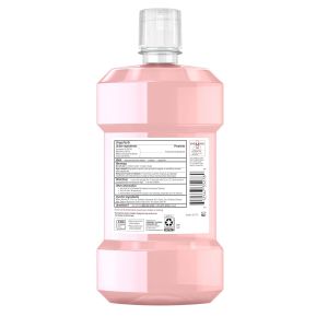 Listerine Clinical Solutions Gum Health Antiseptic Mouthwash Antigingivitis & Antiplaque Oral Rinse Helps Prevent Plaque Buildup & Immediately Kills Germs for Healthier Gums ICY Mint 1 L