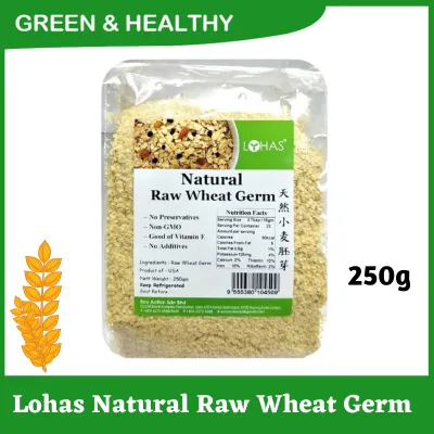 Lohas Natural Raw Wheat Germ 天然小麦胚芽 250g