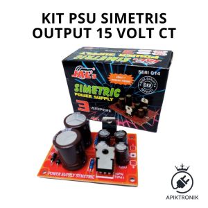 15 VOLT KIT PSU SIMETRIS 15 VOLT CT UNTUK TONE CONTROL