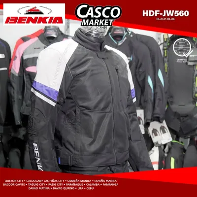 BENKIA HDF-JW560 New Model Men’s Motorcycle Jacket – Padded for Comfort & Protection