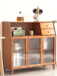 Cupboard Multi-Functional Household Tea Cabinet Nordic Kitchen Sideboard Cabinet Wine Cabinet Cabinet Simple Storage Cabinet Living Room