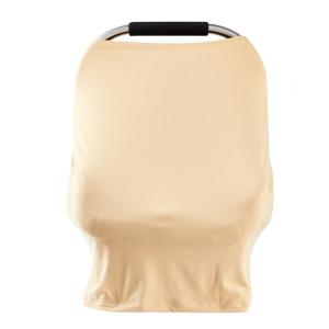 Multi Use Baby Carseat Cover Strollers Canopy Soft & Breathable Nursing Towel Soft Stretchy Fabric Great Shower Gift