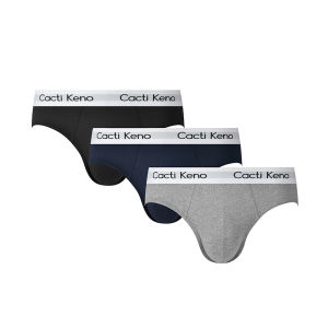 Cacti Keno briefs for men Original Mens Underwear Plus Size briefs for men Korean underwear 3pcs