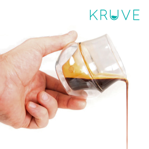 Kruve PROPEL Server - Daddy Got Coffee Edition Espresso Shot Splitter & Destratification Glass 75ml