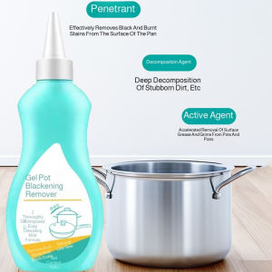Black Pot Cleaner Gel for Scorch Cleaning