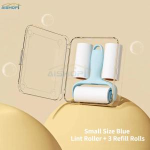 [SG Seller]Travel Sticky Lint Roller Kit Pocket Size  Hair Remover for  Owners Students & Office Workers