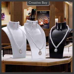 [Creative] Jewelry Display Fashion Model Necklace Mannequin Pendant Earring Showing Stand