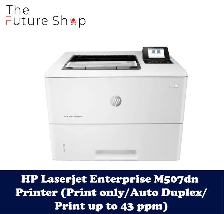 HP LASERJET ENTERPRISE M507DN PRINTER (1PV87A) - PRINT ONLY/AUTO DUPLEX ...