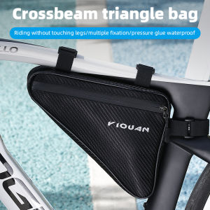 YIQUAN Large Capacity Water-Resistant Front Triangle Beam Bag for Mountain & Road Bikes | Cycling Gear