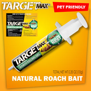 TARGET MAX 【100% NATURAL】 Cockroach Killer Bait Ubat Lipas Perangkap Racun Lipas Rumah Pest Control Cockroaches Gel 蟑螂药