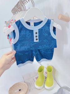 JanElla’s SANDO SHORTS SET (6 mos to 5 Years Old) TERNO for KIDS BOYS 100% COTTON Made in Vietnam