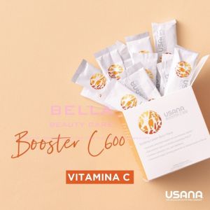 USANA Booster C 600 Soluble Vitamin C Anti Oxidant Support Immune System on the Go Convenient Travel Packet