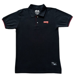 ANYWAY POLOSHIRT BLACK 034