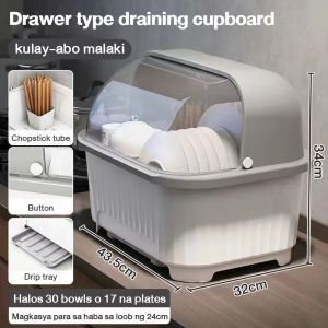 IRhea Dish Rack with Cover Kitchen Dish drainer rack organizer Kitchen Dish Rack Organizer