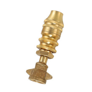 Agriculture Brass Missile Nozzle Adjustable Garden High Pressure Spray Nozzle