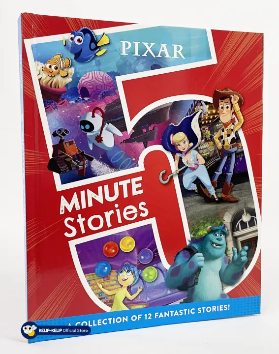 Disney%20Pixar%205%20Minute%20Stories%20Story%20Book%20Collection%20with%2012%20Fantastic%20Stories%20Hardcover%20192%20Pages%20for%20Kids%20-%20Image%203