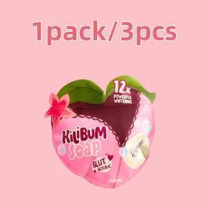 KSerene Kilibum Soap 3 Bars x 70g with Gluta Glycolic 12x Powerful Whitening 1 PACK