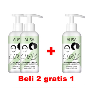 Krim Kondisioner Rambut Ikal – Melembutkan Kurangi Kusut & Tahan Lama