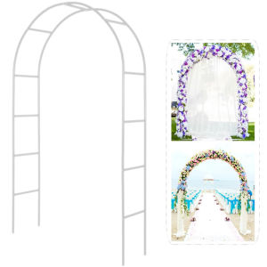 iron art flower stand arch wedding and garden arched climbing vine frame garden plant climbing support outdoor courtyard