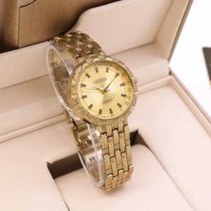 BISA COD Jam Tangan Wanita Guues Terbaru Rantai Tanggal Aktif Free Box & Batre Cadangan