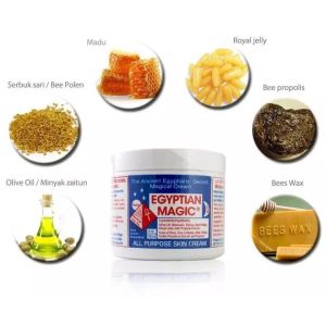 Krim serba guna EMC Egyptian Magic Cream sharing jar fullsize original US