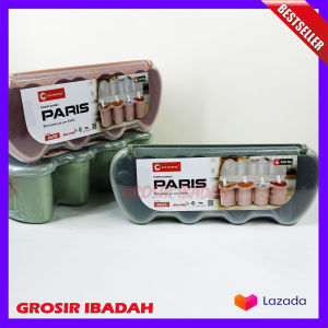 Wadah Bumbu Minimalis Tempat Bumbu 4 in 1 Kotak Bumbu