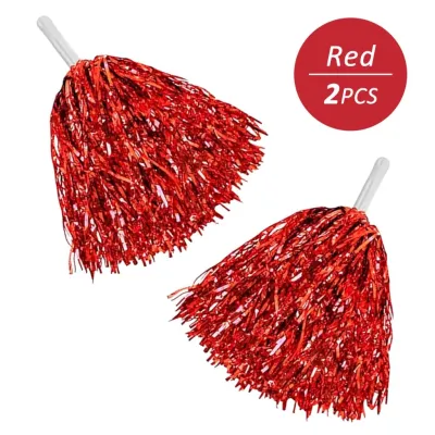 1 Pair Cheering Pompoms 7Colors Available Cheerleaders Pompoms Party Decorations