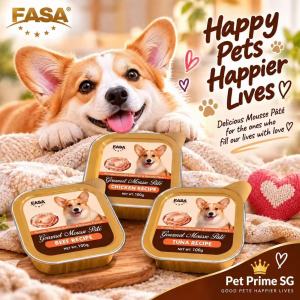 EASA Wet Dog Food 100g x 12 Trays | Gourmet Mousse Pate | Chicken Beef Tuna Mixed Flavours | Dog Food