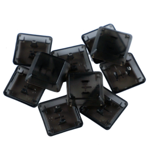 Replacement Keycaps in Transparent Black 1U Size with Backlit Repalcement For G813 G815 G913 Mechanical Keyboards