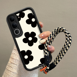 casing hp Vivo Y19S terbaru 2025 Lima Bunga Gaya sederhana perempuan