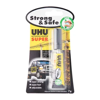 UHU All Purpose Adhesive Super Strong And Safe Tube 7G - 39710