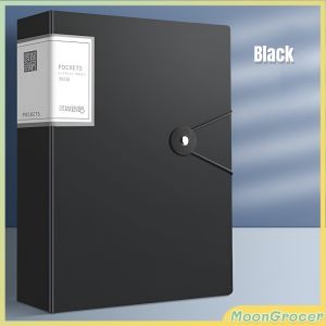 30/100 Pages Clear Book A4 File Organizer Folder Long Clear File Folder Presentation Book 1Pc