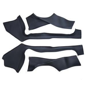 แผ่นกันลื่นป้องกันแถบติดขอบประตูพรมรถยนต์ TPE แบบเต็มขอบสำหรับตกแต่งภายในของ Y Juniper 2025