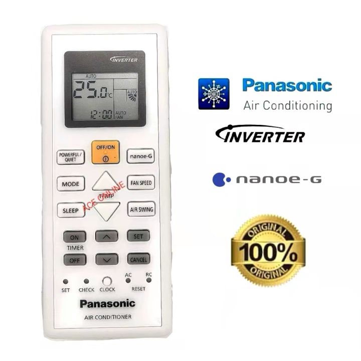 Original Panas0nic nanoe-G Air Conditioner remote control 