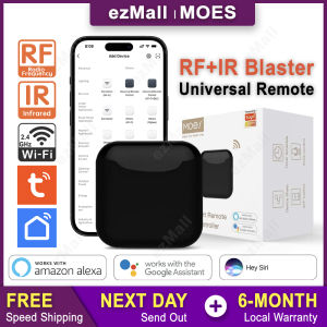 MOES RF IR Universal Remote Control Tuya SmartLife Smart Home Infrared Radio Frequency Remote for TV Air Conditioning Appliances and More