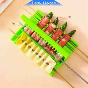 อุปรกณ์เสียบเนื้อทำปิ้งย่างอเนกประสงค์ ที่เสียบเนื้อบาร์บีคิว อุปรกณ์เสียบเนื้อบาร์บีคิว BBQ บาร์บีคิว Easy Barbeque