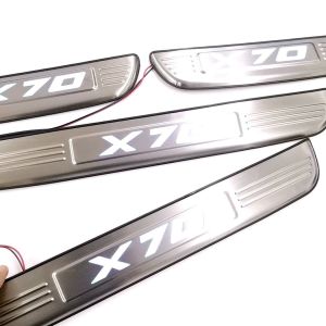 Proton x50 car led door sill plate side step Protector 4pcs