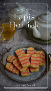 Kek Lapis Sarawak - Lapis Horlick