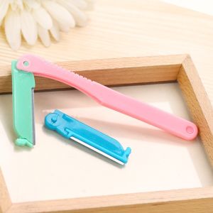 Dao cạo lông mày Ailin tặng kèm 1 lưỡi dao thay thế Cây tỉa chân mày Ailin thiết kế nhỏ gọn tiện lợi sắc bén không gỉ