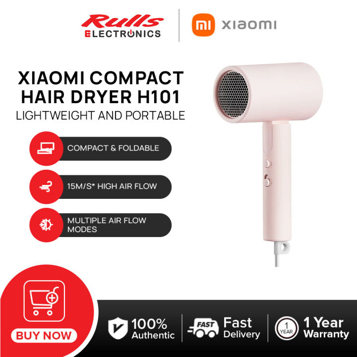 Xiaomi Compact Hair Dryer H101 | Compact And Foldable | High Air Flow ...