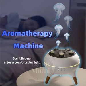 Mini Aromatherapy Humidifier 250ml/USB Multiple LED Lights Mini Air Purifier/Essential Oil Aromatherapy/Premium Aromatherapy Gift Basket/Jellyfish Spray